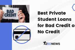 最好的私人学生贷款不良信用或没有信用